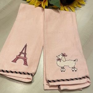 Aussino Paris Hand Towels, Guest Towels set of 2